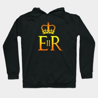 Queen Elizabeth Gold Royal Cypher Hoodie